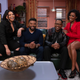 Tisha Campbell, Carl Anthony Payne II, Martin Lawrence, and Tichina Arnold, members of the cast of the television series “Martin,” pose for a portrait during a reunion special at Sunset Bronson Studios in Los Angeles.